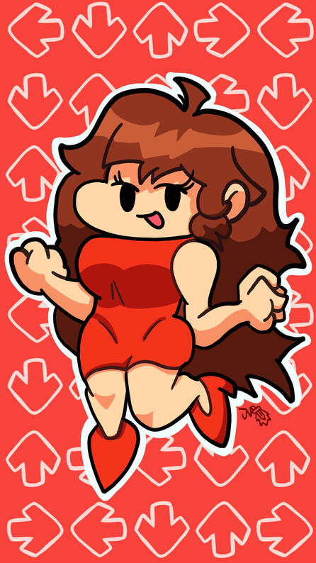GF from Friday Night Funkin'