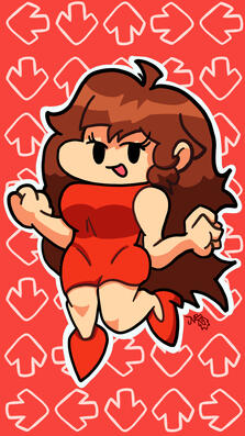 GF from Friday Night Funkin'