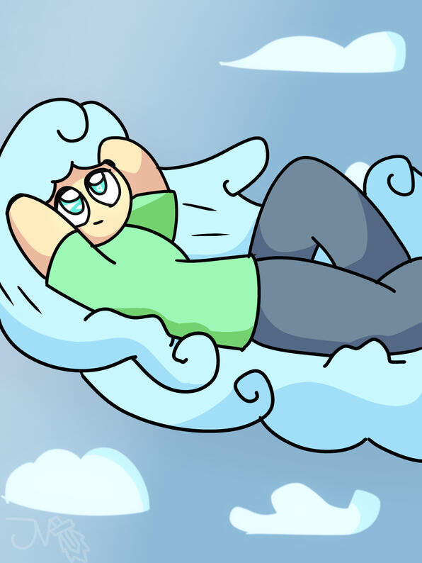 Cloff's Cloudy Day (OC by BunnyHop)