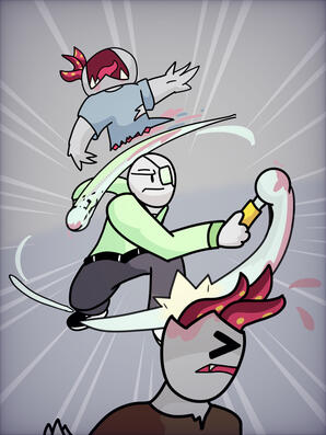 Randy from International Fight (OC by Bolt280)