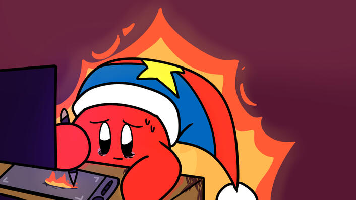 Burnout (Art for my Atsuover Song Cover)