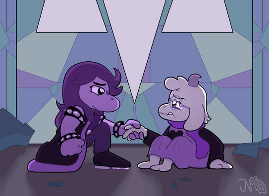 Ralsei's Mental Breakdown (Deltarune Fanart)